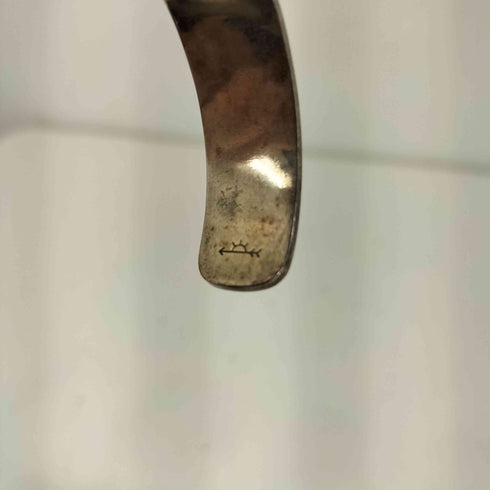 STERLING刻印 HOPI BANGLE  ホピ族 ウォーターウェーブ バングル メンズ